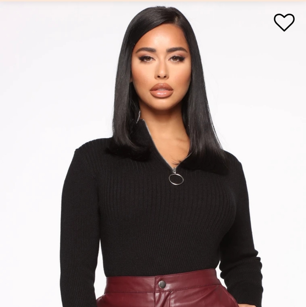 Quarter Zip Sweater